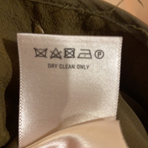 Elevenses Goldform Olive Skinny Crop Pull On Pants Size 2 - Picture 13 of 13